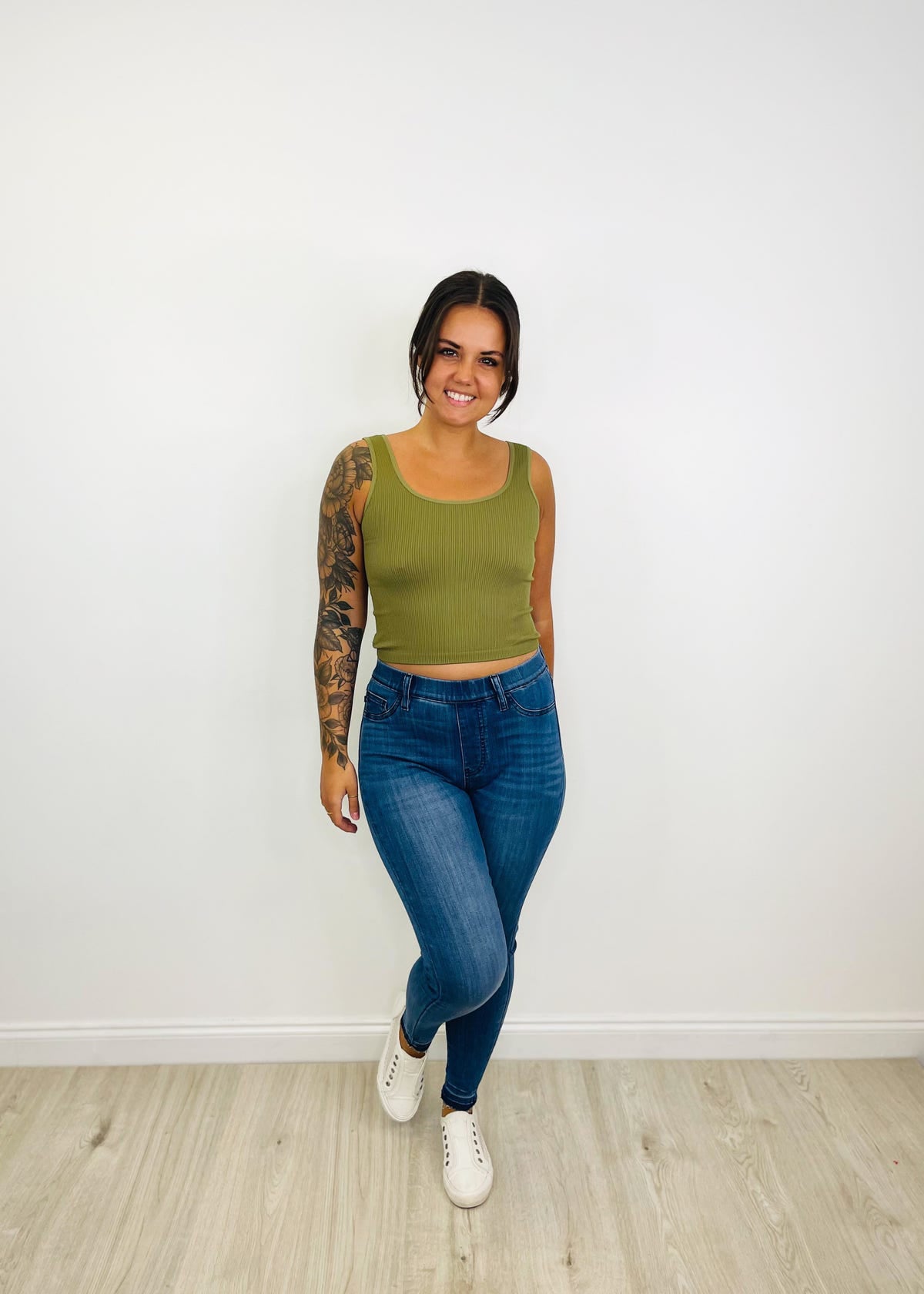 Pull On Skinny Jeans-Legletic