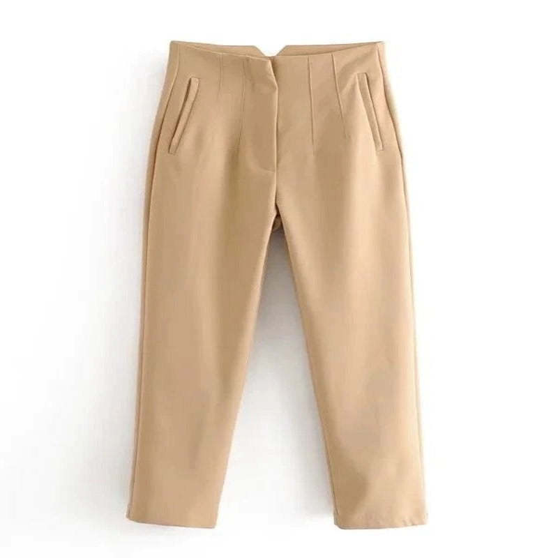 Fashion Office Wear Straight Pants-Legletic