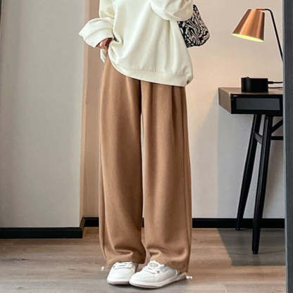 Baggy Wide Leg Oversize Women's Sweatpants-Legletic