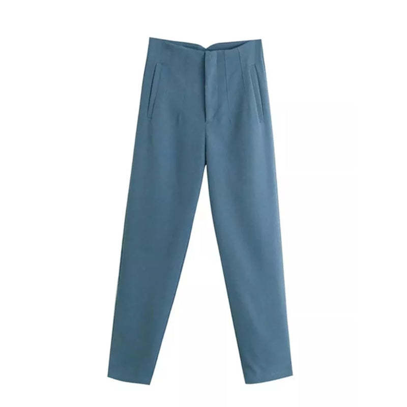 High Waist Office Fashion Wear Pants For Women-Legletic