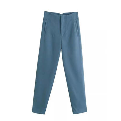 High Waist Office Fashion Wear Pants For Women-Legletic