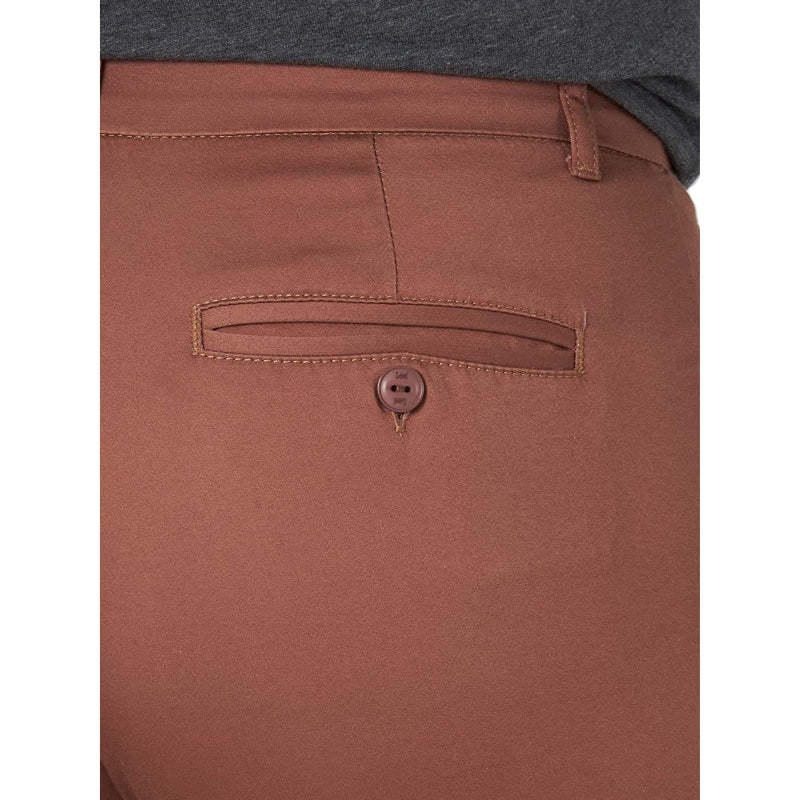 Women's Flex Motion Solid Regular Fit Straight Leg Pant-Legletic