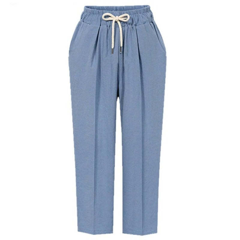 Women's Office Cotton Linen Pants-Legletic