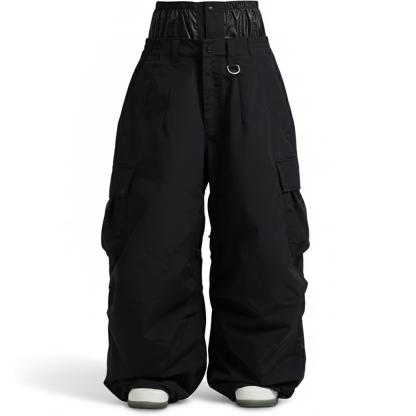 Loose Fit Snowboard and Ski Pants for Winter Sports