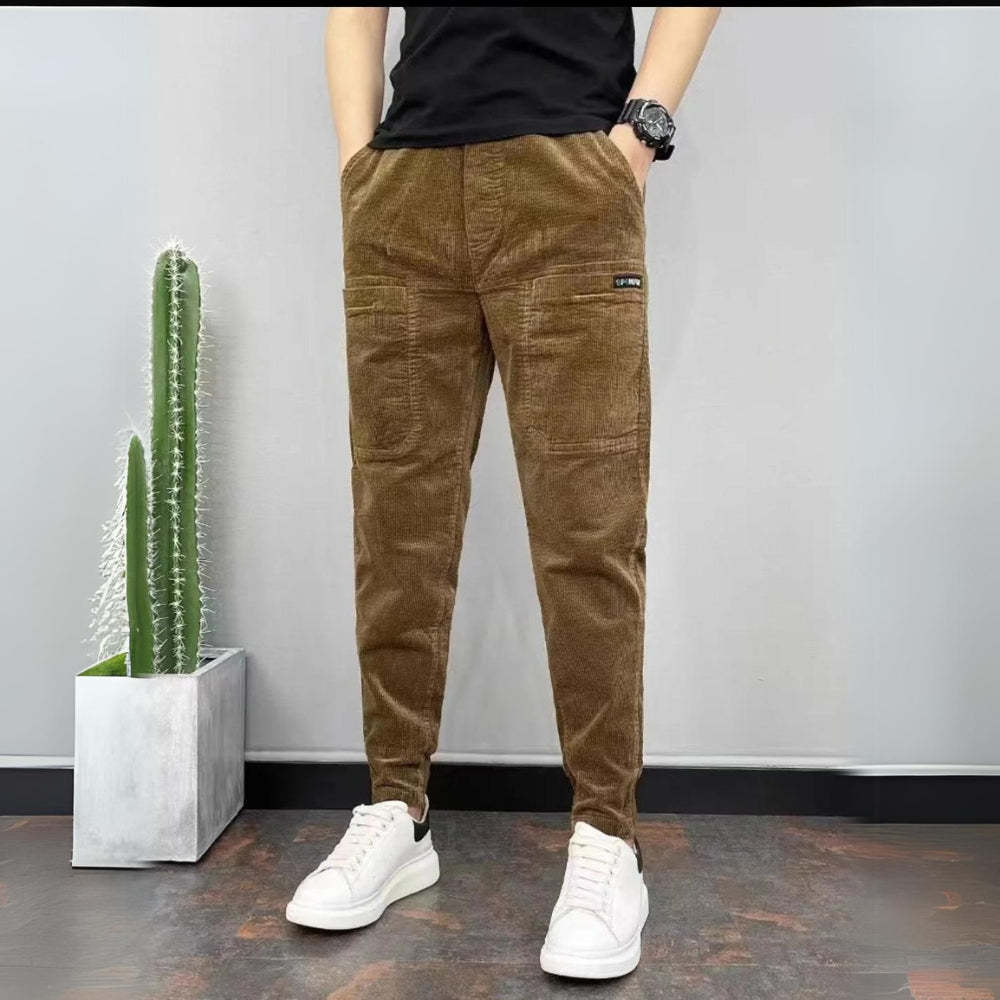 Men High Stretch Multi Pocket Cargo Pants-Legletic