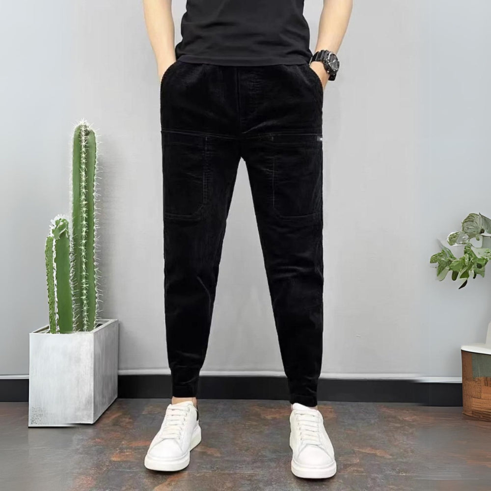 Men High Stretch Multi Pocket Cargo Pants-Legletic