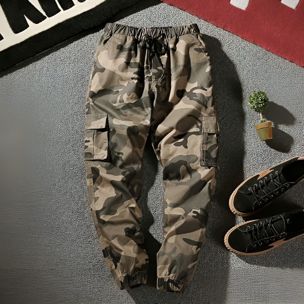 Multi-Pocket Joggers Cargo Men's Pants-Legletic