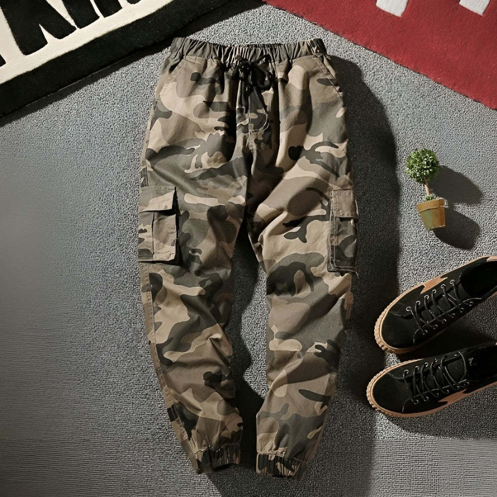 Multi-Pocket Joggers Cargo Men's Pants-Legletic