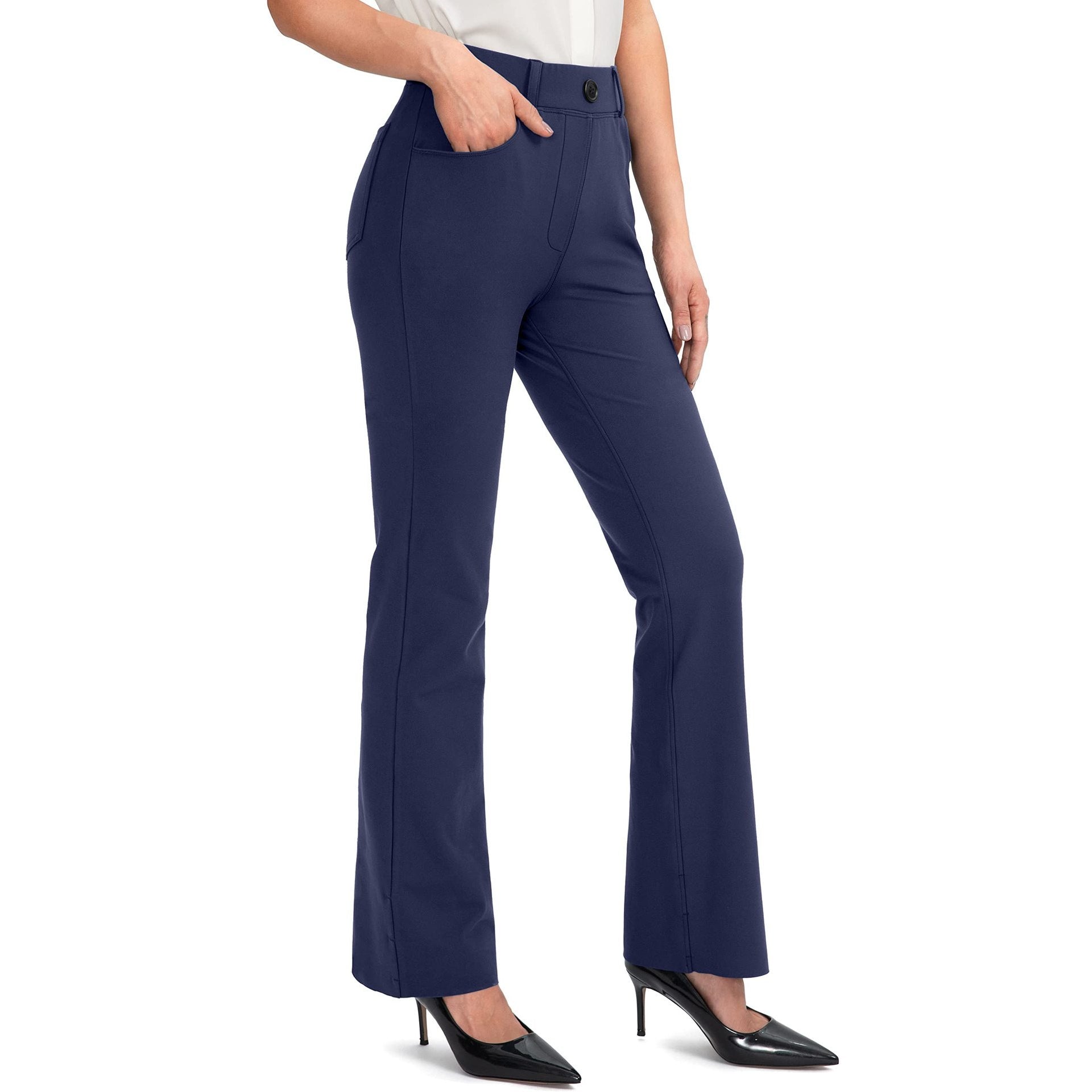 Elegant Yoga Stretch Dress Pants-Legletic