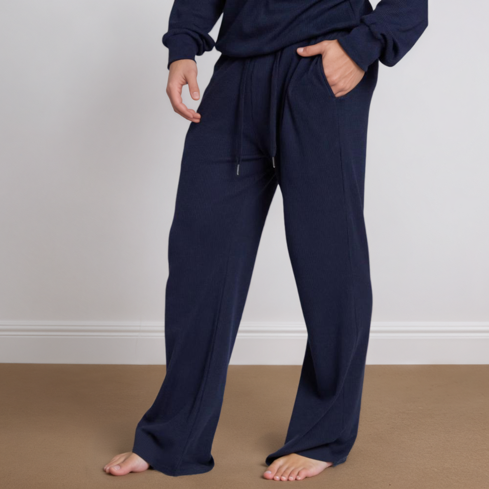 Waffle Knit Lounge Sweatpants