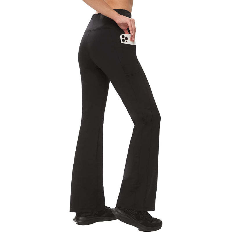 Women's Multicolor Pattern Bootcut Leg Ultimate Yoga Pants High Waist Leggings-Legletic