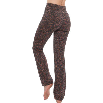Women's Multicolor Straight Leg Yoga Pants High Waist Leggings-Legletic