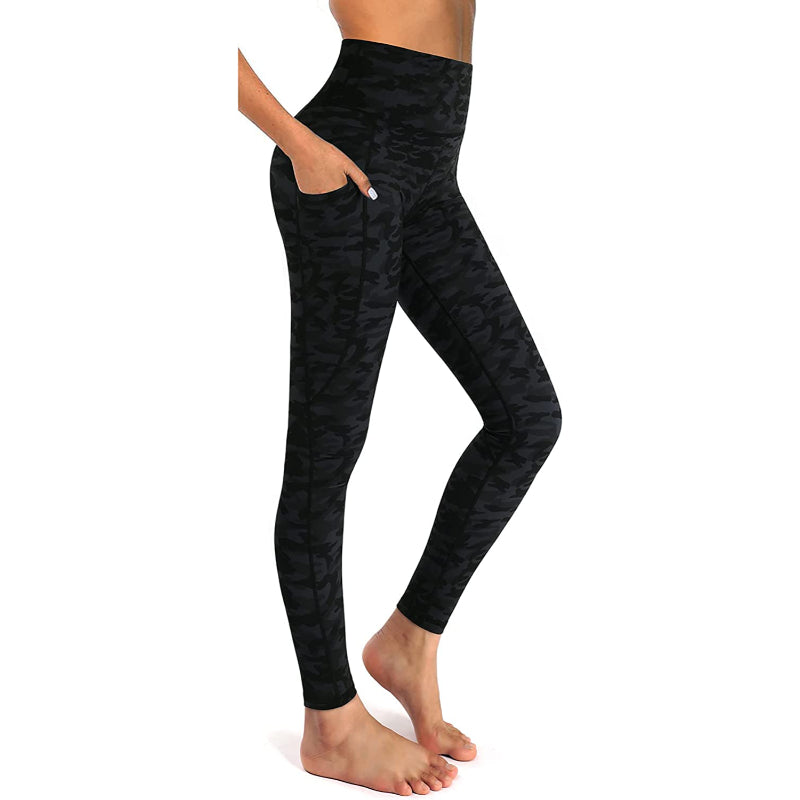 Women's High Waist Yoga Pants Workout Leggings with Pockets For Tummy Control-Legletic