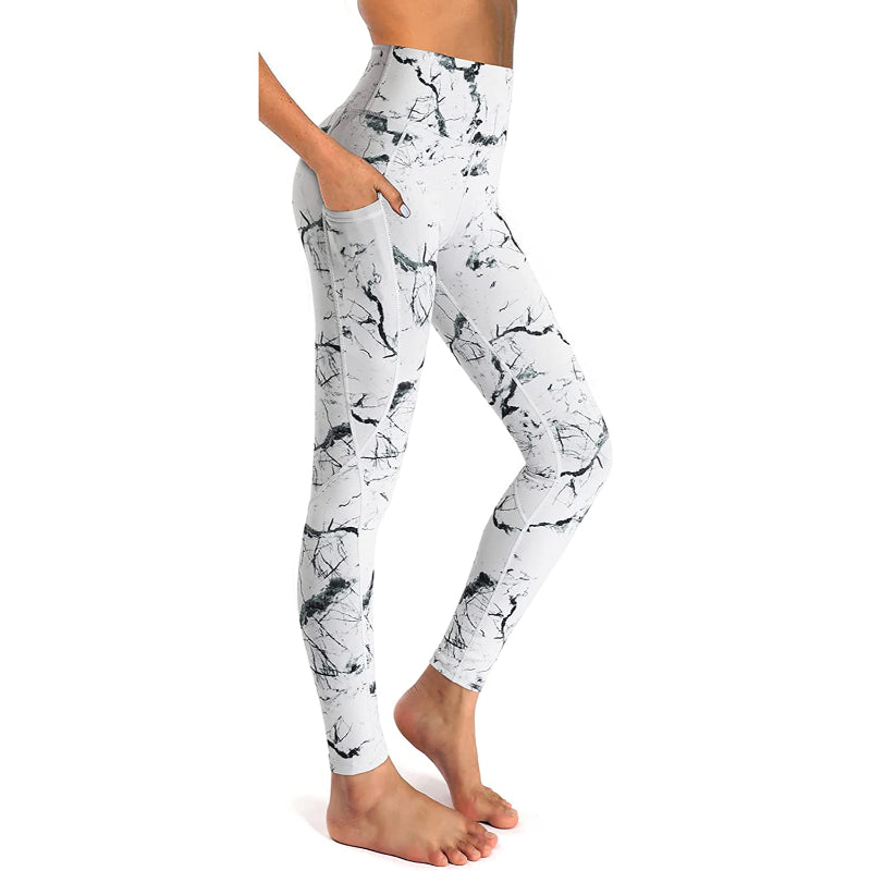 Women's High Waist Yoga Pants Workout Leggings with Pockets For Tummy Control-Legletic