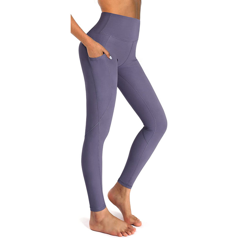 Women's High Waist Yoga Pants Workout Leggings with Pockets For Tummy Control-Legletic