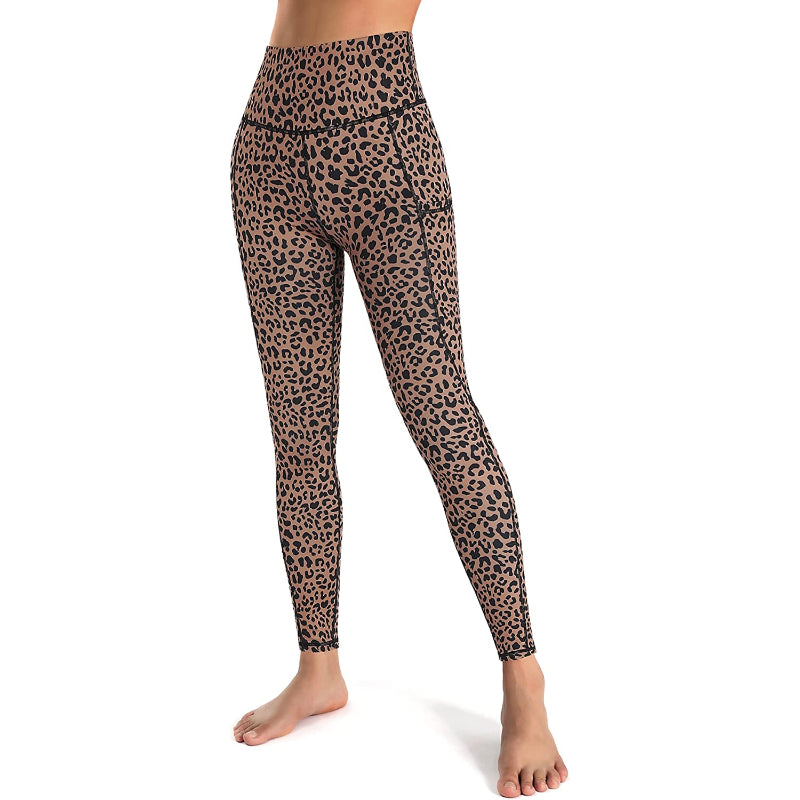 Women's High Waist Yoga Pants Workout Leggings with Pockets For Tummy Control-Legletic