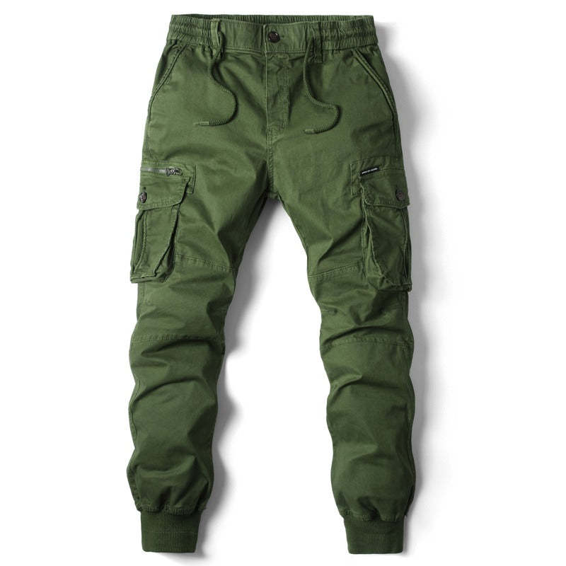 Men's Full Length Military Cargo Pants-Legletic