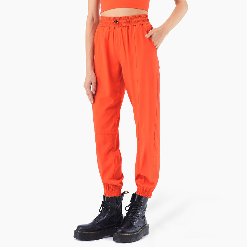 Women's Yoga Training Pants With Drawstrings-Legletic