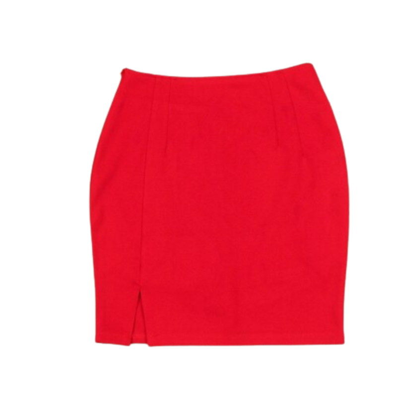 Formal Pencil Slim Front Slit Skirts-Legletic