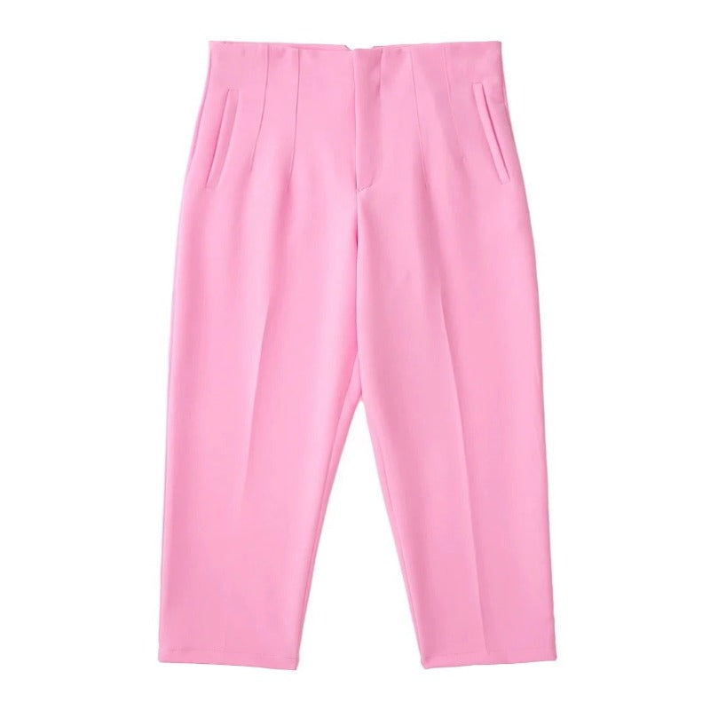 Fashion Office Wear Straight Pants-Legletic