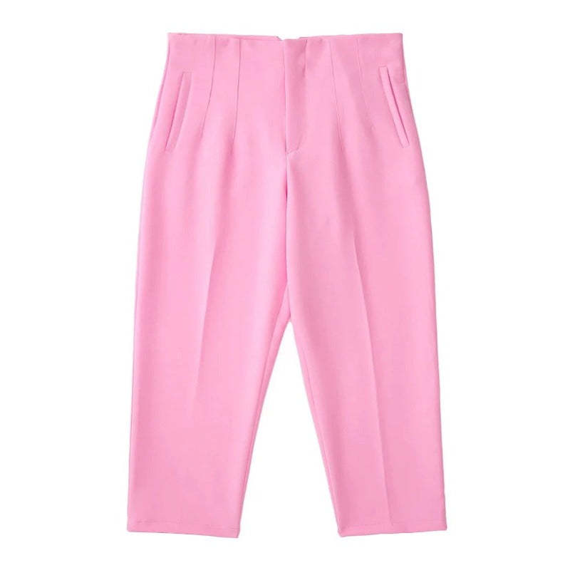 Fashion Office Wear Straight Pants-Legletic