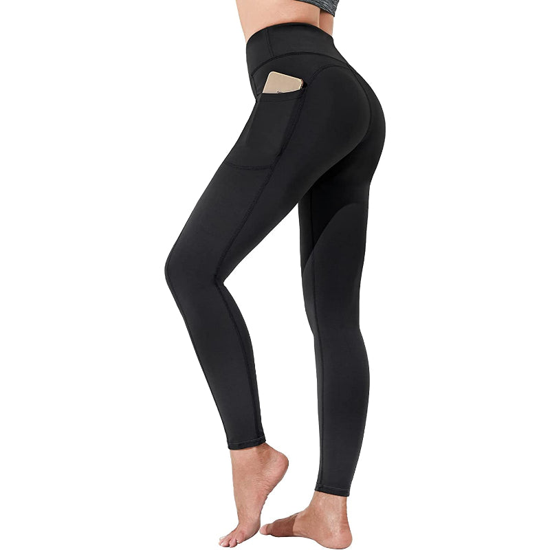 Yoga Pants for Women, High Waisted Leggings With Pockets, Tummy Control Non See Through Workout Pants-Legletic