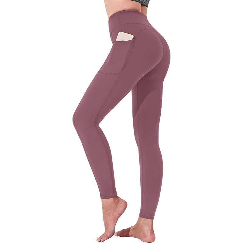 Yoga Pants for Women, High Waisted Leggings With Pockets, Tummy Control Non See Through Workout Pants-Legletic