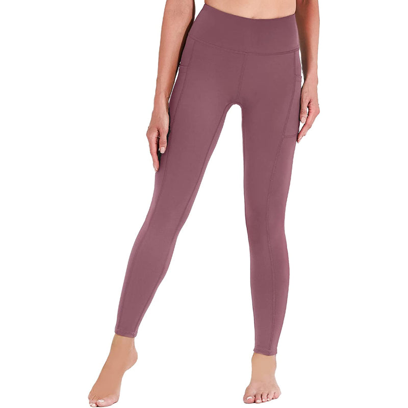 Yoga Pants for Women, High Waisted Leggings With Pockets, Tummy Control Non See Through Workout Pants-Legletic