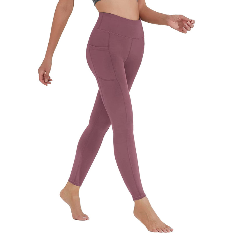 Yoga Pants for Women, High Waisted Leggings With Pockets, Tummy Control Non See Through Workout Pants-Legletic
