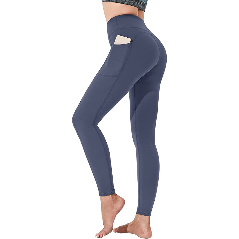 Yoga Pants for Women, High Waisted Leggings With Pockets, Tummy Control Non See Through Workout Pants-Legletic