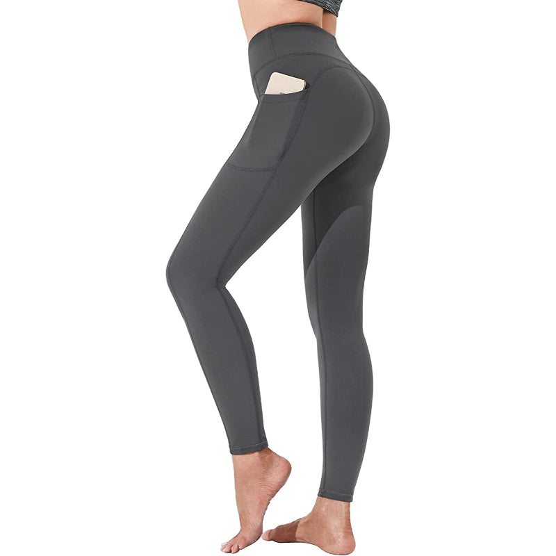 Yoga Pants for Women, High Waisted Leggings With Pockets, Tummy Control Non See Through Workout Pants-Legletic