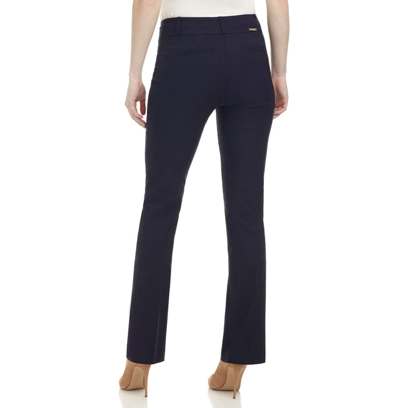 Women's Ease In To Comfort Fit Barely Bootcut Stretch Pants-Legletic