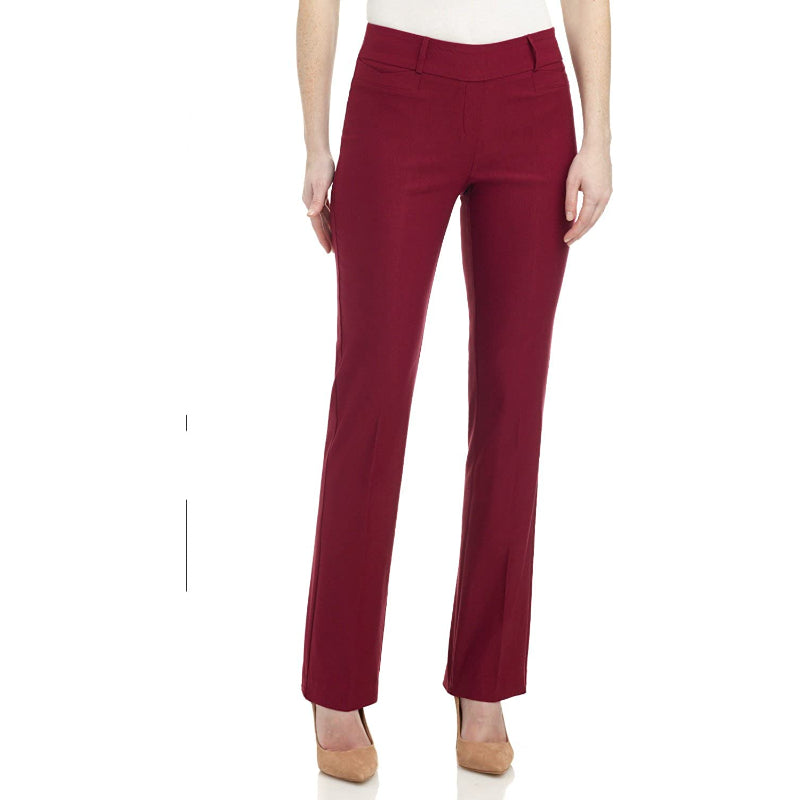 Women's Comfort Fit Bootcut Stretch Pant-Legletic
