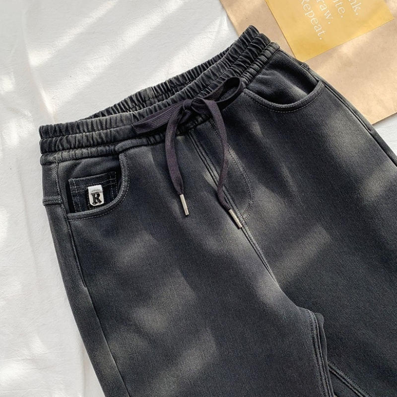 Winter Women Warm High Waist Jeans-Legletic