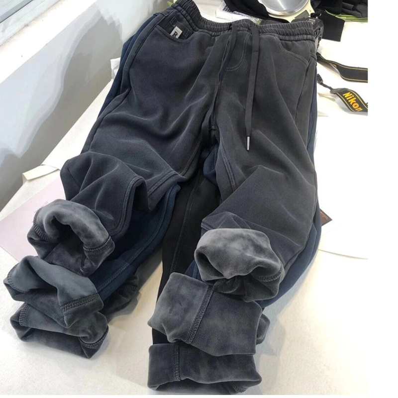 Winter Women Warm High Waist Jeans-Legletic