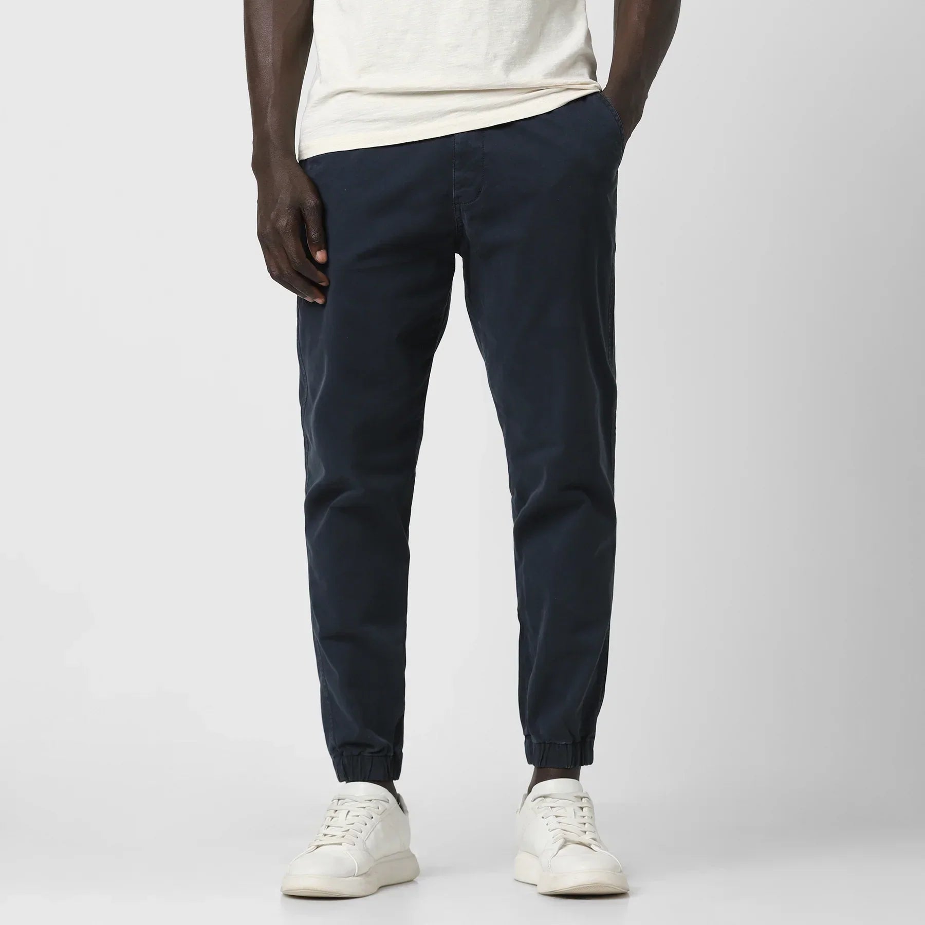 Comfortable Stretch Jogger Pants With Side Pockets-Legletic