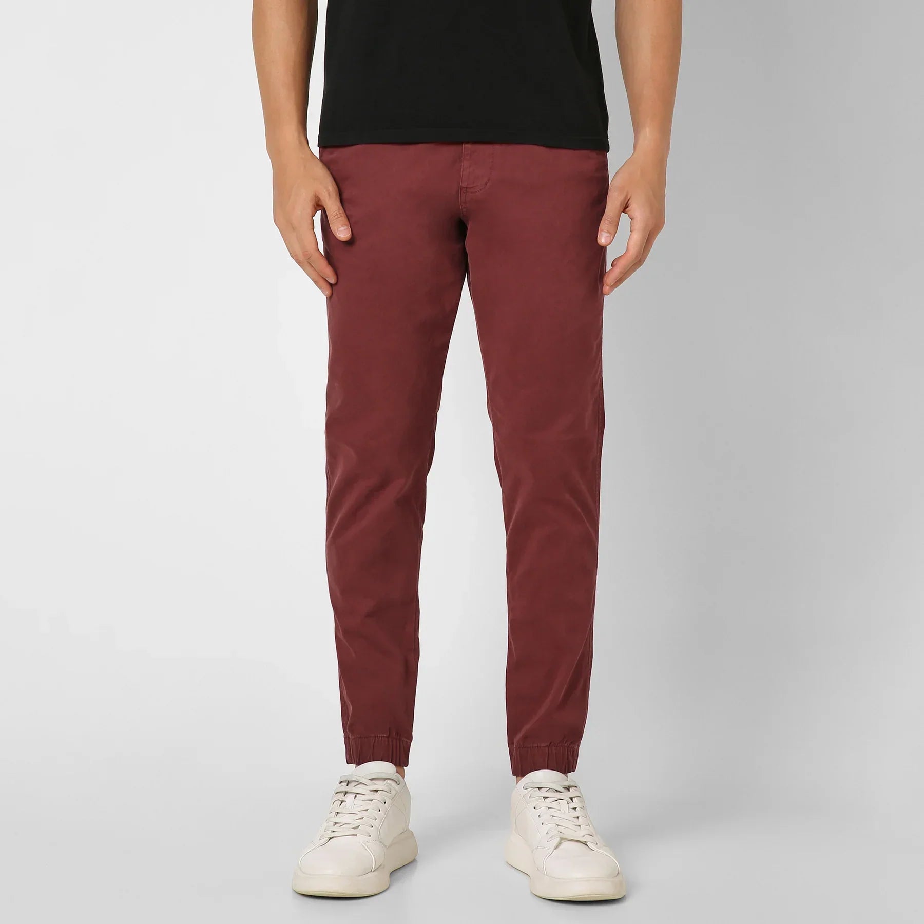 Comfortable Stretch Jogger Pants With Side Pockets-Legletic