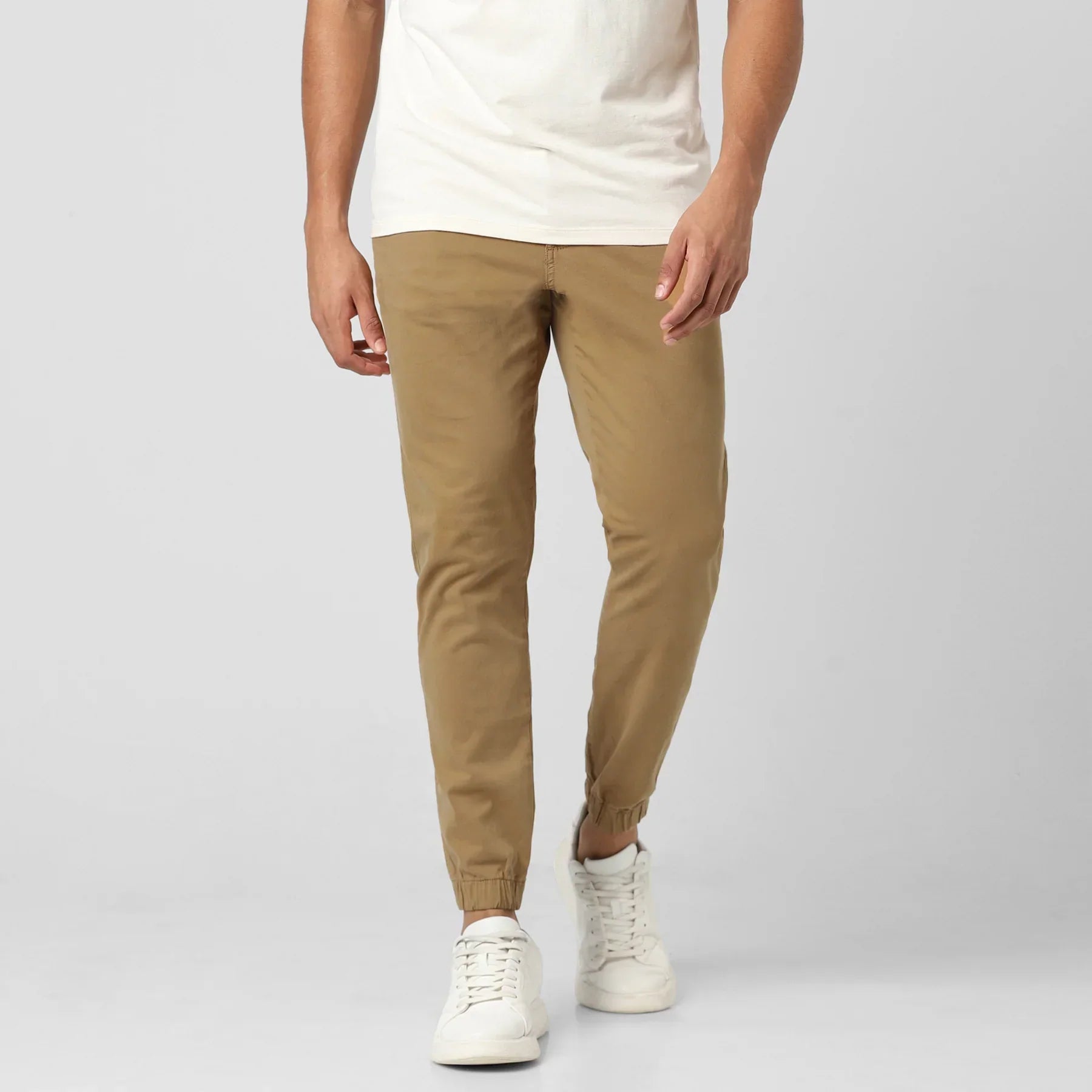 Comfortable Stretch Jogger Pants With Side Pockets-Legletic