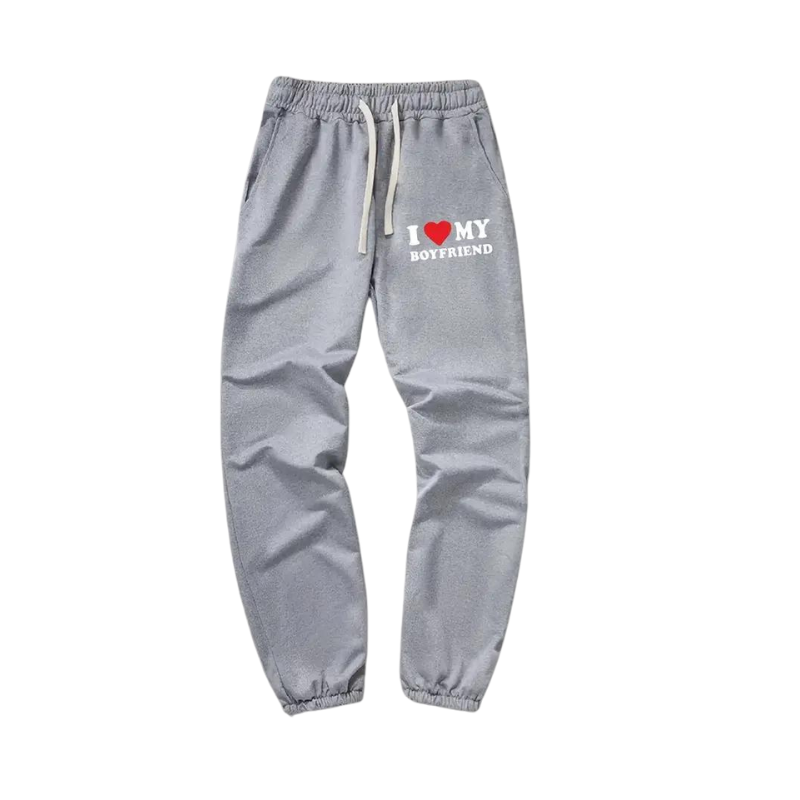 I Love My Boyfriend Comfy Pants-Legletic