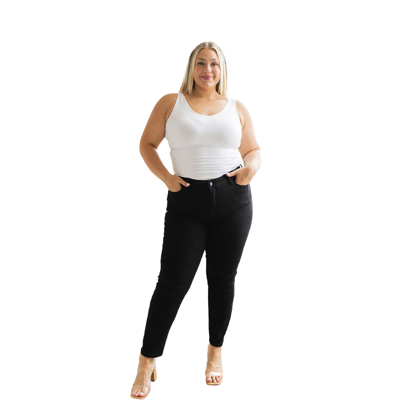 Tummy Control Lifting Jeans-Legletic