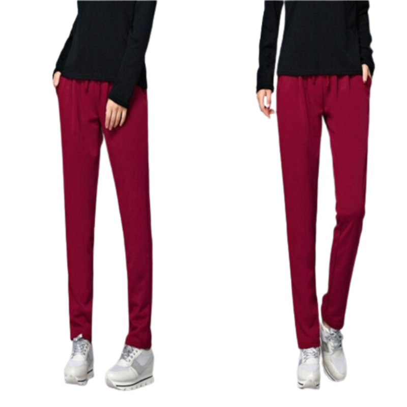 Fleece Winter Warm Thicken Harem Pants-Legletic