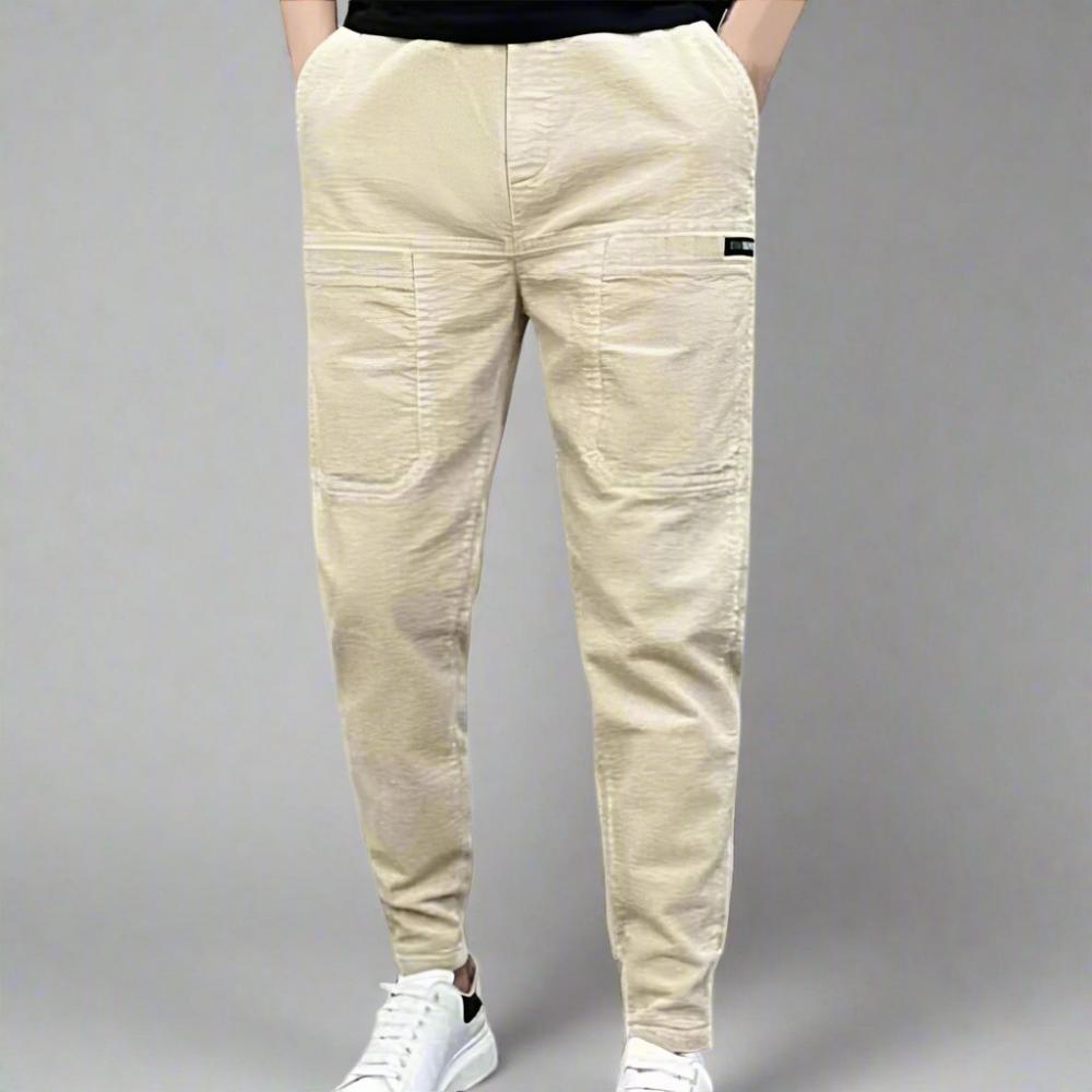 Men High Stretch Multi Pocket Cargo Pants-Legletic