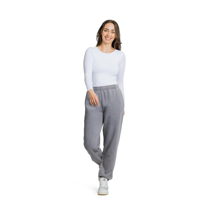High Waist Sport Cotton Sweat Pants-Legletic