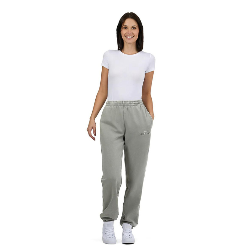 High Waist Sport Cotton Sweat Pants-Legletic