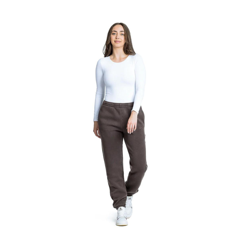 High Waist Sport Cotton Sweat Pants-Legletic