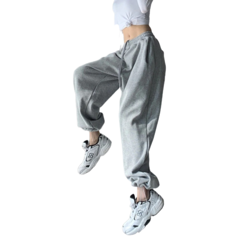 Hight Waist Street Style Sweatpants For Summer-Legletic