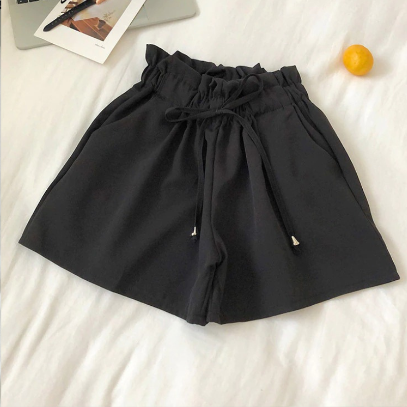 Solid Color Summer Shorts For Women-Legletic