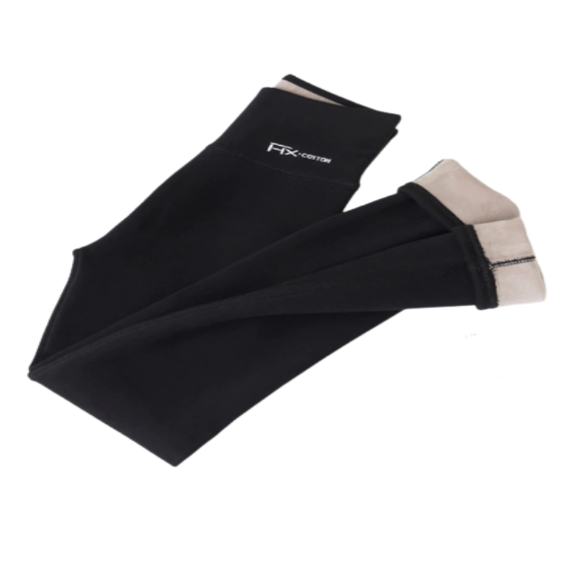 Skinny Fit Warm Thick Fleece Tights Leggings-Legletic