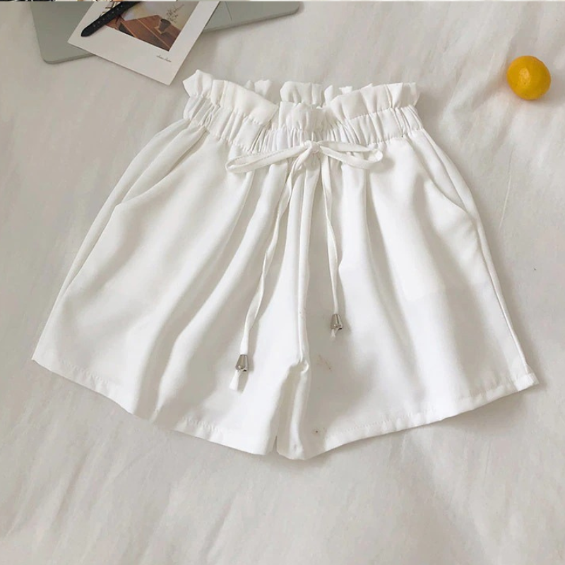 Solid Color Summer Shorts For Women-Legletic