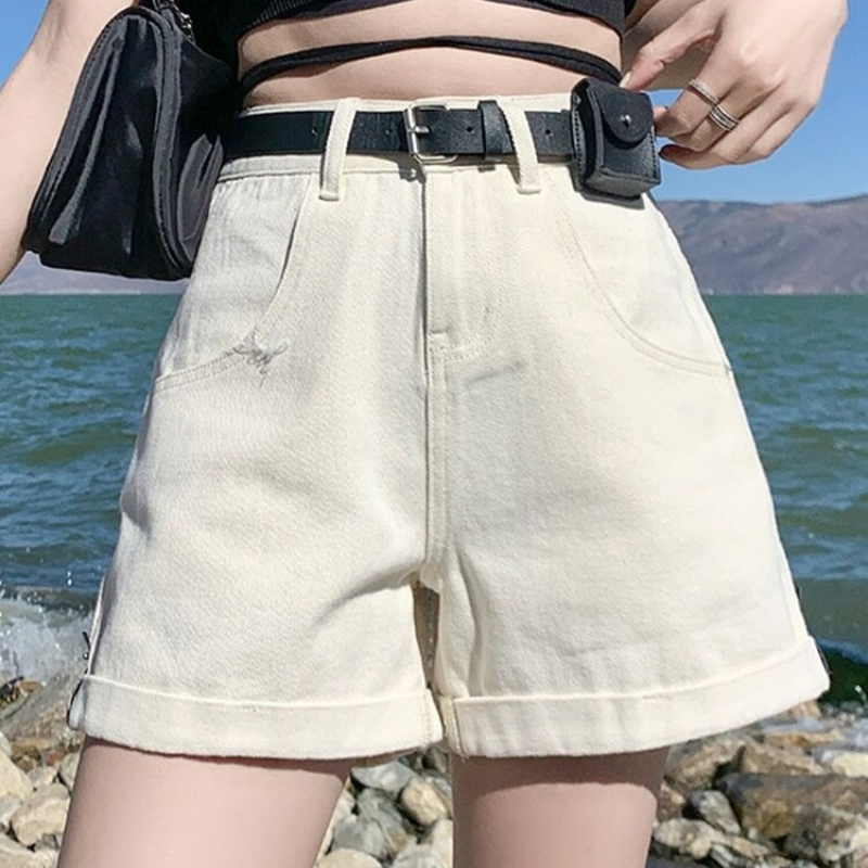 Loose Denim Shorts For Women-Legletic